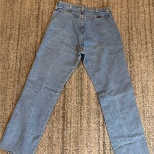 Wrangler Blue Straight-Leg Jeans